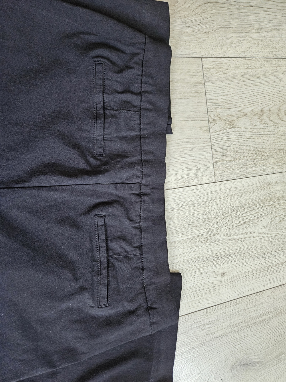 Men's Black Casual Pants - Picture 3 of 3